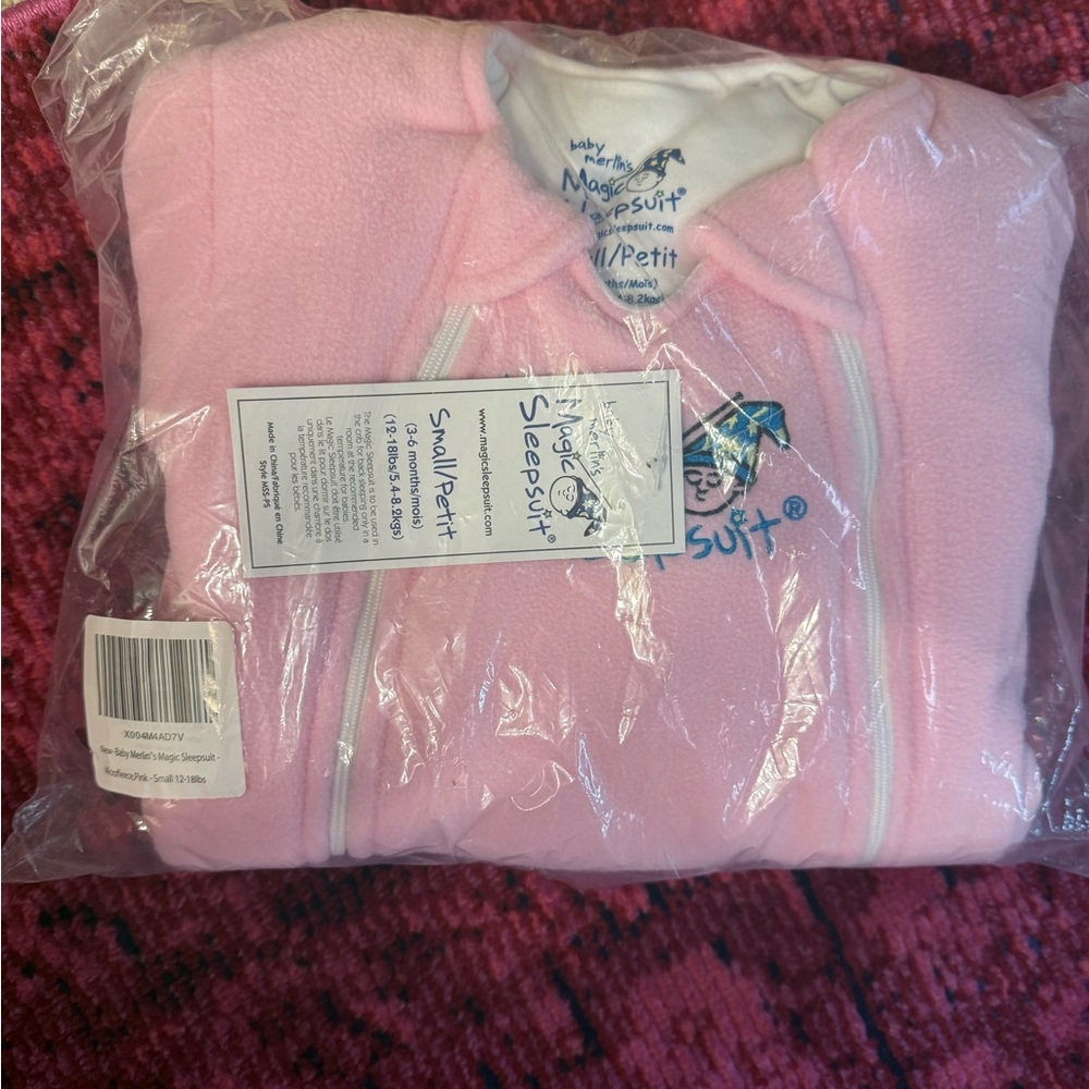 Magic Sleepsuit Pink Kids Pajamas Sleep Sack